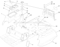 Styling and Fuel System Assembly Diagram and Parts List for 74399 290000440-290999999 - 2009 Toro Lawn Tractor
