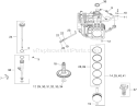 Crankcase Assembly Diagram and Parts List for 74399 290000440-290999999 - 2009 Toro Lawn Tractor