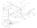 Part Location Diagram of 62-5580 Toro Bearing-Outside