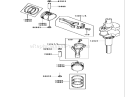 Part Location Diagram of 13001-7008 Kawasaki Piston-Engine