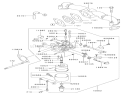 Part Location Diagram of 16126-7008 Kawasaki Valve