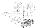 Fan and Pulley Assembly LH Hydrostat Diagram and Parts List for 74402 230000001-230999999 - 2003 Toro Lawn Tractor