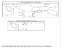 Gasket Assembly Diagram and Parts List for 74402 230000001-230999999 - 2003 Toro Lawn Tractor