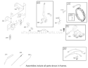 Governor Assembly Diagram and Parts List for 74402 230000001-230999999 - 2003 Toro Lawn Tractor