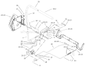 Control Assembly Diagram and Parts List for 74402 230000001-230999999 - 2003 Toro Lawn Tractor
