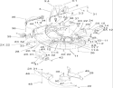 38in Deck Assembly Diagram and Parts List for 74402 240000001-240999999 - 2004 Toro Lawn Tractor