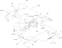 Control Assembly Diagram and Parts List for 74402 240000001-240999999 - 2004 Toro Lawn Tractor