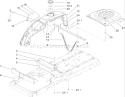 Styling Assembly Diagram and Parts List for 74402 260000001-260999999 - 2006 Toro Lawn Tractor