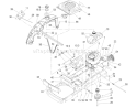 Engine Assembly Diagram and Parts List for 74403 240000001-240999999 - 2004 Toro Lawn Tractor