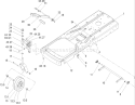 Frame Assembly Diagram and Parts List for 74325 250000001-250999999 - 2005 Toro Lawn Tractor
