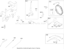 Governor Assembly Diagram and Parts List for 74402 260000001-260999999 - 2006 Toro Lawn Tractor