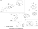 Blower Housing Assembly Diagram and Parts List for 74402 260000001-260999999 - 2006 Toro Lawn Tractor