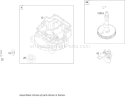Crankcase Assembly Diagram and Parts List for 74402 260000001-260999999 - 2006 Toro Lawn Tractor