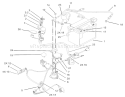 Electrical Assembly Diagram and Parts List for 74405 230000001-230999999 - 2003 Toro Lawn Tractor