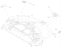 44in Deck and Decal Assembly Diagram and Parts List for 74406 260000001-260000240 - 2006 Toro Lawn Tractor