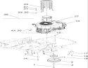 Part Location Diagram of 110-1886-03 Toro Muffler Guard Assembly