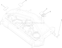 Deck Decal Assembly No. 108-8573 Diagram and Parts List for 74407 250000001-250999999 - 2005 Toro Lawn Tractor
