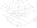 Height-of-Cut Assembly Diagram and Parts List for 74406 260000001-260000240 - 2006 Toro Lawn Tractor