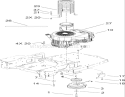 Engine and Clutch Assembly Diagram and Parts List for 74407 270000001-270999999 - 2007 Toro Lawn Tractor