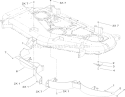 52 Inch Recycler Assembly Diagram and Parts List for 74407 270000001-270999999 - 2007 Toro Lawn Tractor