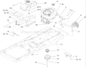 Part Location Diagram of 112-4774 Toro Decal-Engine