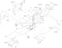 Control Assembly Diagram and Parts List for 74419 270000001-270999999 - 2007 Toro Lawn Tractor