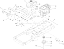 Engine Assembly Diagram and Parts List for 74425 260000001-260999999 - 2006 Toro Lawn Tractor
