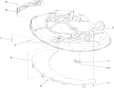 Part Location Diagram of 107-2527 Toro Cover-Discharge, Deck