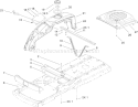 Styling Assembly Diagram and Parts List for 74425 260000001-260999999 - 2006 Toro Lawn Tractor