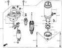 Part Location Diagram of 31214-PH9-004 Honda Bolt- Through
