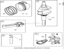 Crankshaft Assembly Diagram and Parts List for 74432 270000001-270999999 - 2007 Toro Lawn Tractor