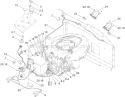 Electrical Assembly Diagram and Parts List for 74433 290000001-290999999 - 2009 Toro Lawn Tractor