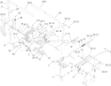 Control Assembly Diagram and Parts List for 74433 260000001-260999999 - 2006 Toro Lawn Tractor