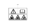 Label Assembly Diagram and Parts List for 74437 290000001-290999999 - 2009 Toro Lawn Tractor