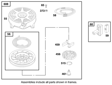 Engine Briggs & Stratton Model 12f802-1767-E1 Diagram and Parts List for 20914 9900001 - 9999999 Toro Lawn Mower