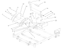 Height-of-Cut Assembly Diagram and Parts List for 74501 210000001-210999999 - 2001 Toro Lawn Tractor