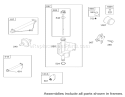 Oil Filter, Tube and Pump Assembly Diagram and Parts List for 74502 220000001-220999999 - 2002 Toro Lawn Tractor
