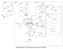 Carburetor Assembly Diagram and Parts List for 74502 220000001-220999999 - 2002 Toro Lawn Tractor