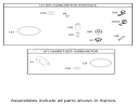 Carburetor Overhaul Kit Assembly Engine Diagram and Parts List for 74502 230000001-230999999 - 2003 Toro Lawn Tractor