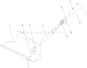 Mulch Plug Assembly Diagram and Parts List for 74560 310000001-310999999 - 2010 Toro Lawn Tractor