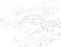 Part Location Diagram of 104-2931 Toro WASHER-FLAT