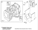 Engine Diagram and Parts List for 74570 200000001-200999999 - 2000 Toro Lawn Tractor