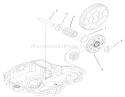 Final Pinion Assembly Transmission Assembly Diagram and Parts List for 74570 200000001-200999999 - 2000 Toro Lawn Tractor