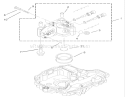 Center Case Assembly Diagram and Parts List for 74570 200000001-200999999 - 2000 Toro Lawn Tractor