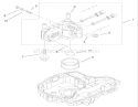 Center Case Assembly Diagram and Parts List for 74570 210000001-210999999 - 2001 Toro Lawn Tractor