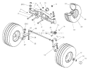 Part Location Diagram of 104-2866 Toro Spindle-RH