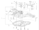 Transaxle Case Assembly Diagram and Parts List for 74570 220000001-220999999 - 2002 Toro Lawn Tractor
