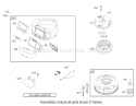 Blower Housing Assembly Diagram and Parts List for 70185 240000001-240999999 - 2004 Toro Lawn Tractor