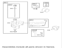Oil Filter, Tube and Pump Assembly Diagram and Parts List for 70185 240000001-240999999 - 2004 Toro Lawn Tractor