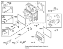 Cylinder Head Assembly Diagram and Parts List for 74570 240000001-240999999 - 2004 Toro Lawn Tractor